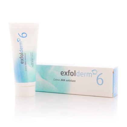 Exfolderm At-Home Peeling with 6 Glycolic Acid Based Skin Care Cream 30ml